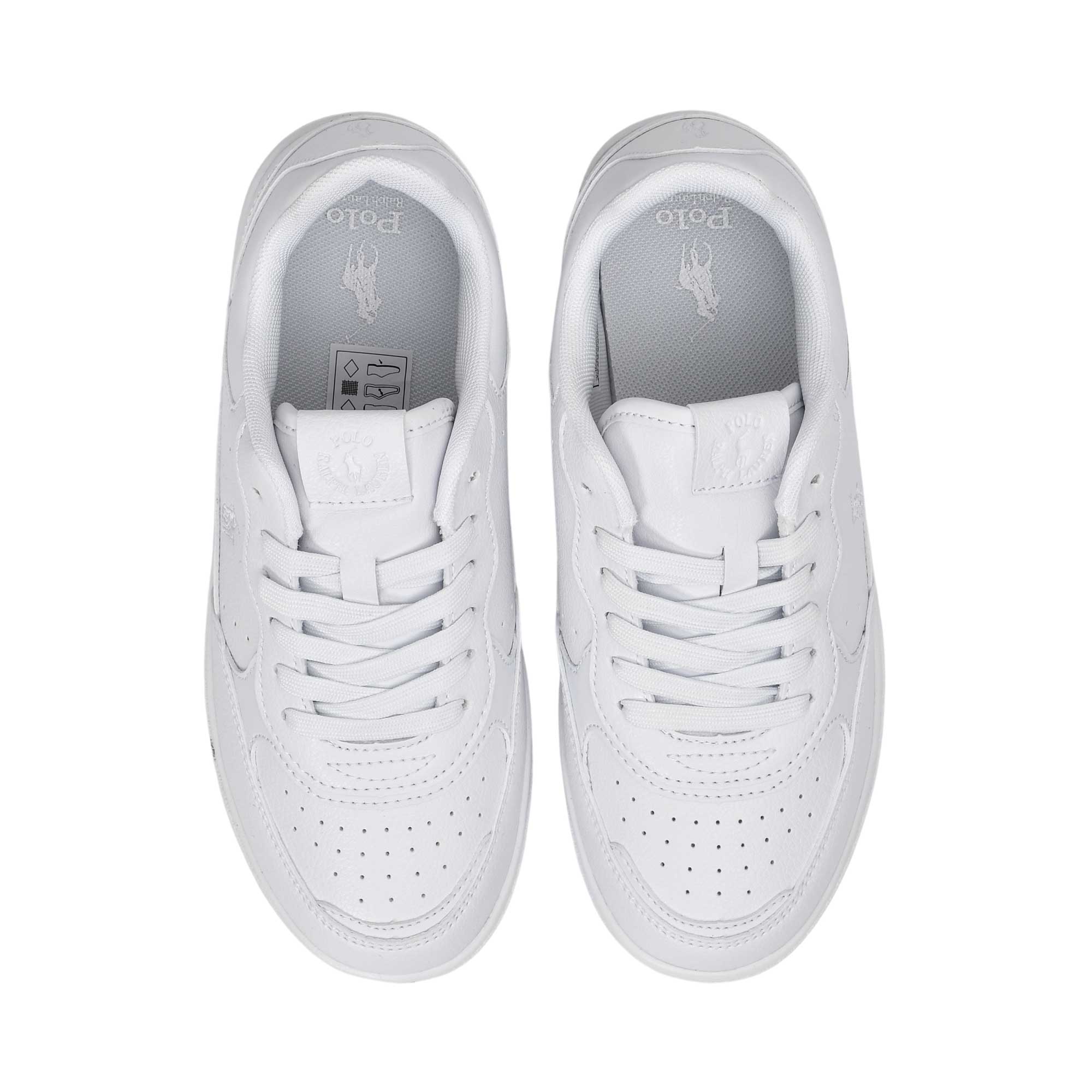 Polo Ralph Lauren Kids Boy’s White Sneakers – Find Online Now