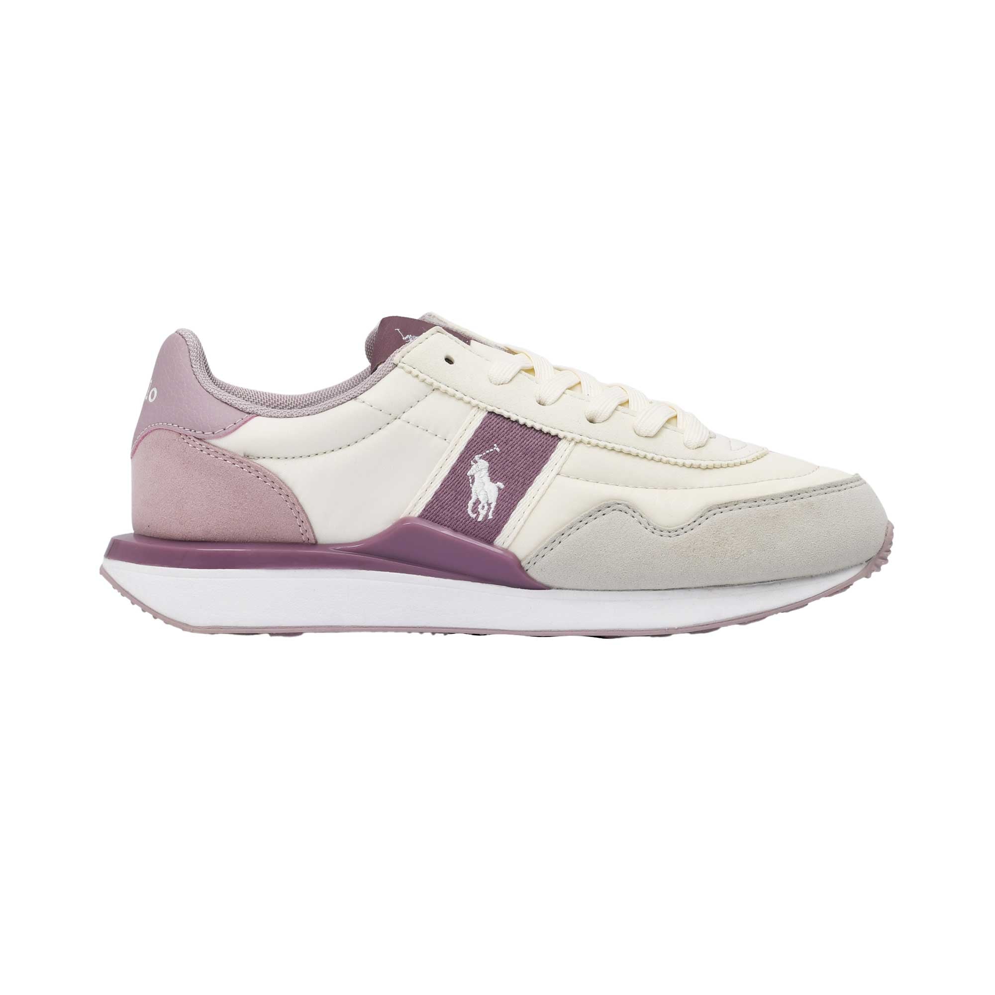 Polo Ralph Lauren Kids Girl’s Beige & Pink Sneakers – Order Online Today