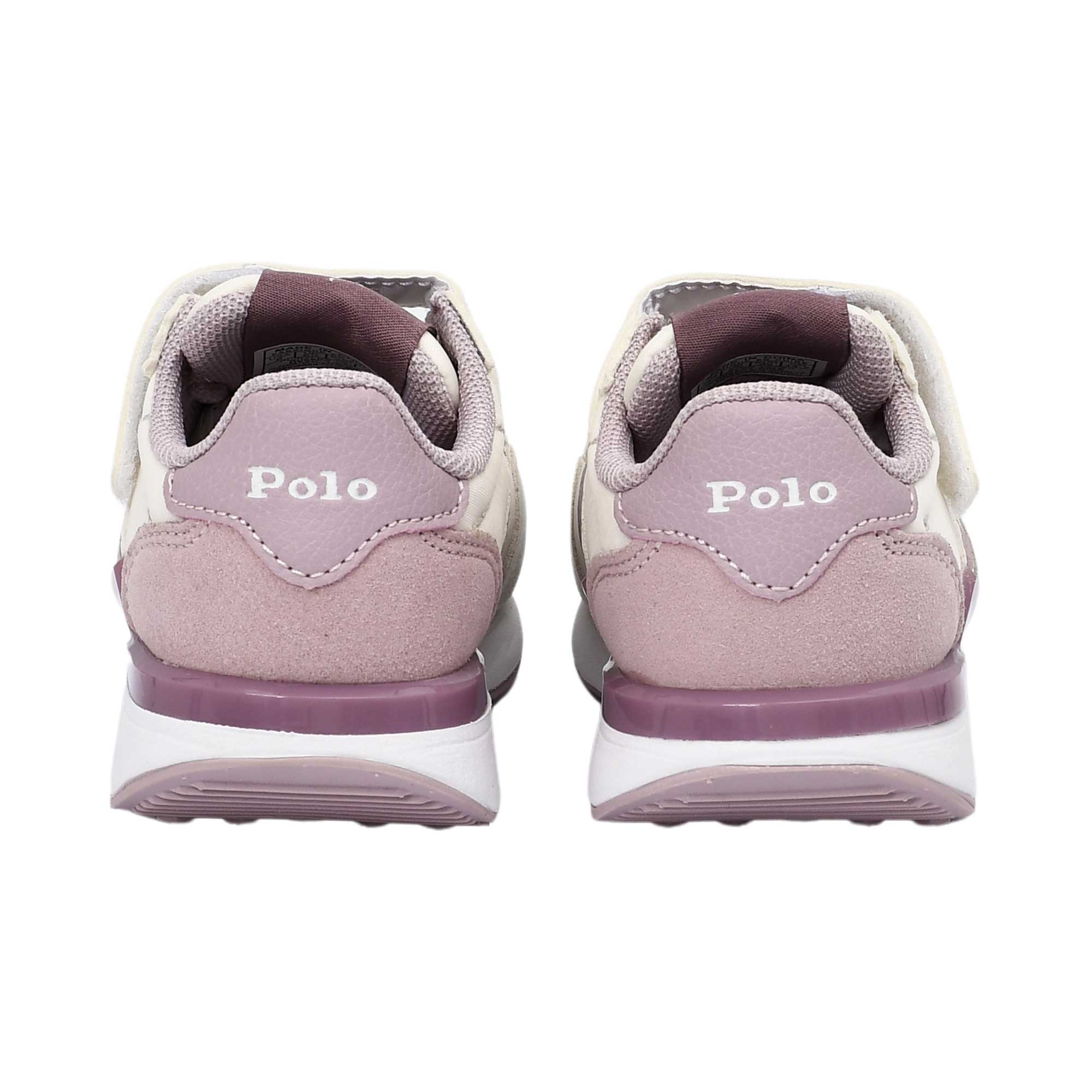 Polo Ralph Lauren Kids Girl’s Beige & Pink Sneakers – Available Online