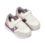 Polo Ralph Lauren Kids Girl’s Beige & Pink Sneakers – Available Online