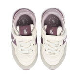 Polo Ralph Lauren Kids Girl’s Beige & Pink Sneakers – Available Online