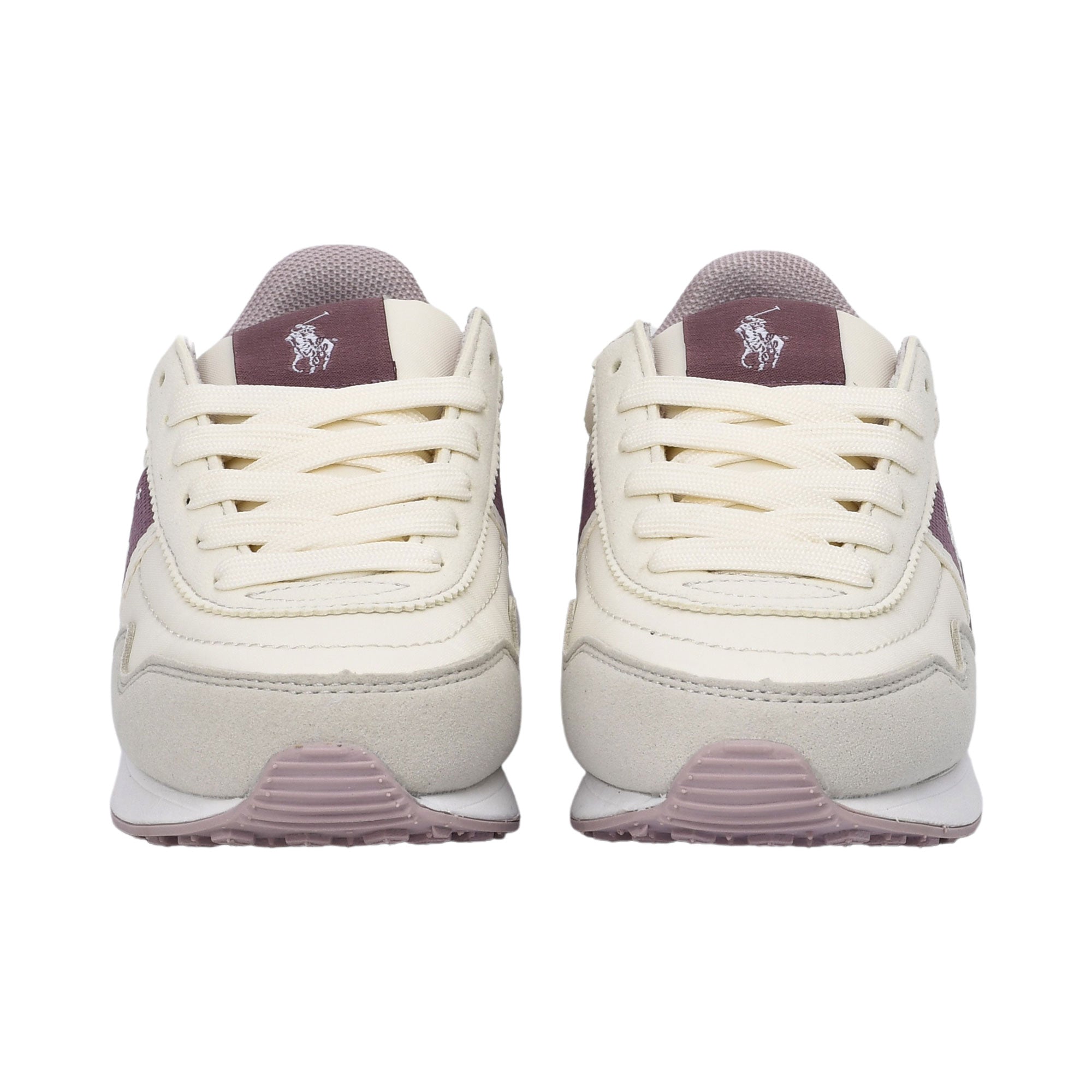Polo Ralph Lauren Kids Girl’s Beige & Pink Sneakers – Available Online
