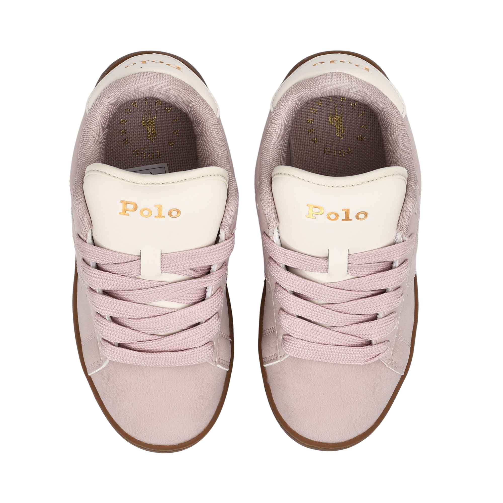 Polo Ralph Lauren Kids Girl’s Pink Sneakers – Find Online Now
