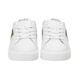 Polo Ralph Lauren Kids Girl’s White & Gold Sneakers – Shop the Latest Online