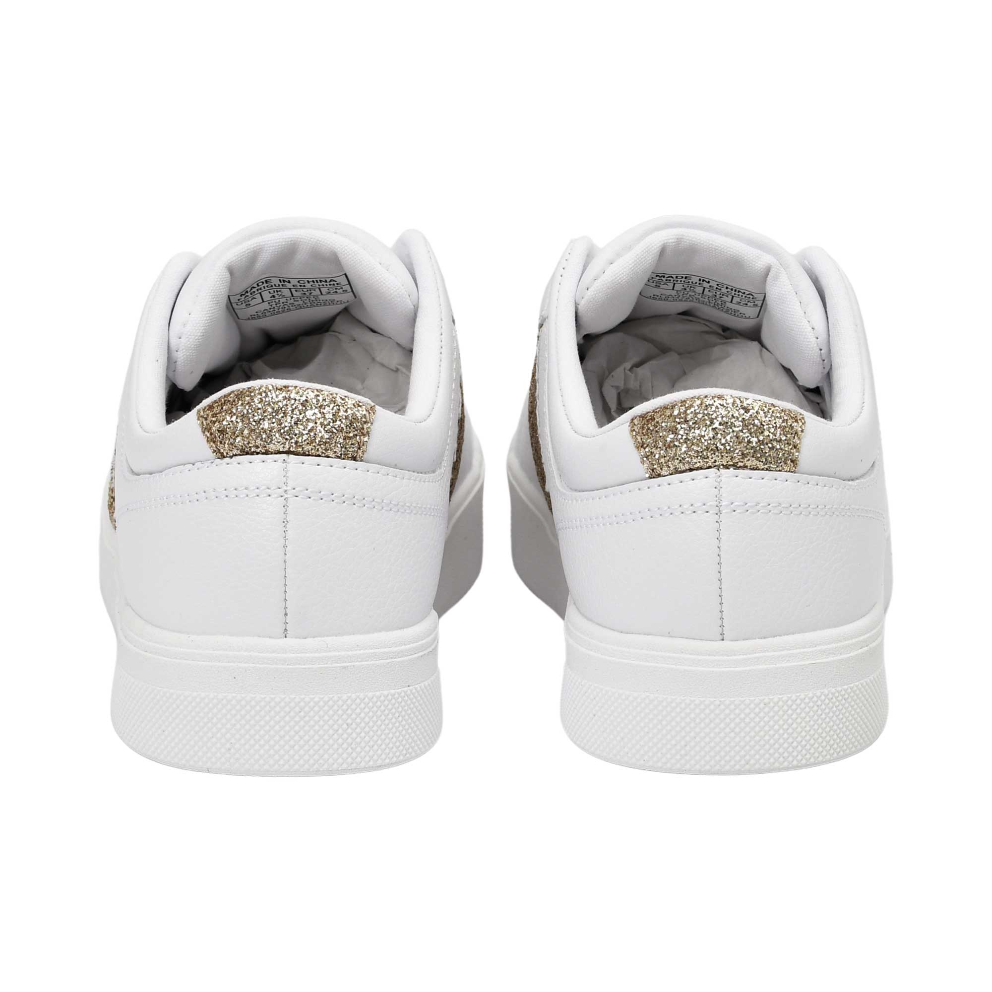 Polo Ralph Lauren Kids Girl’s White & Gold Sneakers – Shop the Latest Online