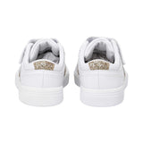 Polo Ralph Lauren Kids Girl’s White & Gold Sneakers – Buy Now Online