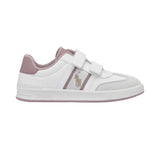 Polo Ralph Lauren Kids Girl's White & Pink Sneakers
