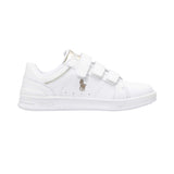 Polo Ralph Lauren Kids Girl's White Sneakers
