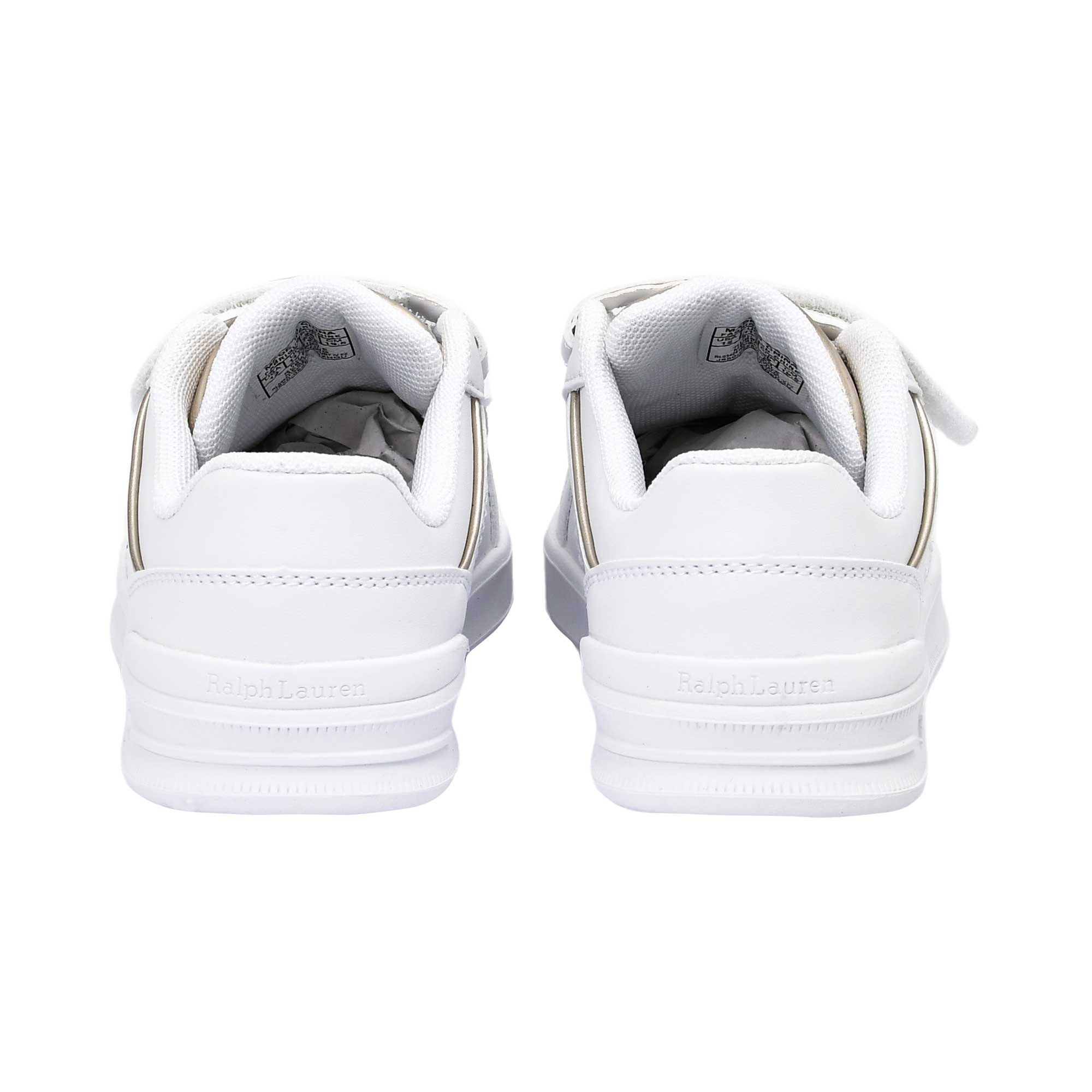 Polo Ralph Lauren Kids Girl’s White Sneakers – Find Online Now