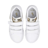 Polo Ralph Lauren Kids Girl’s White Sneakers – Find Online Now