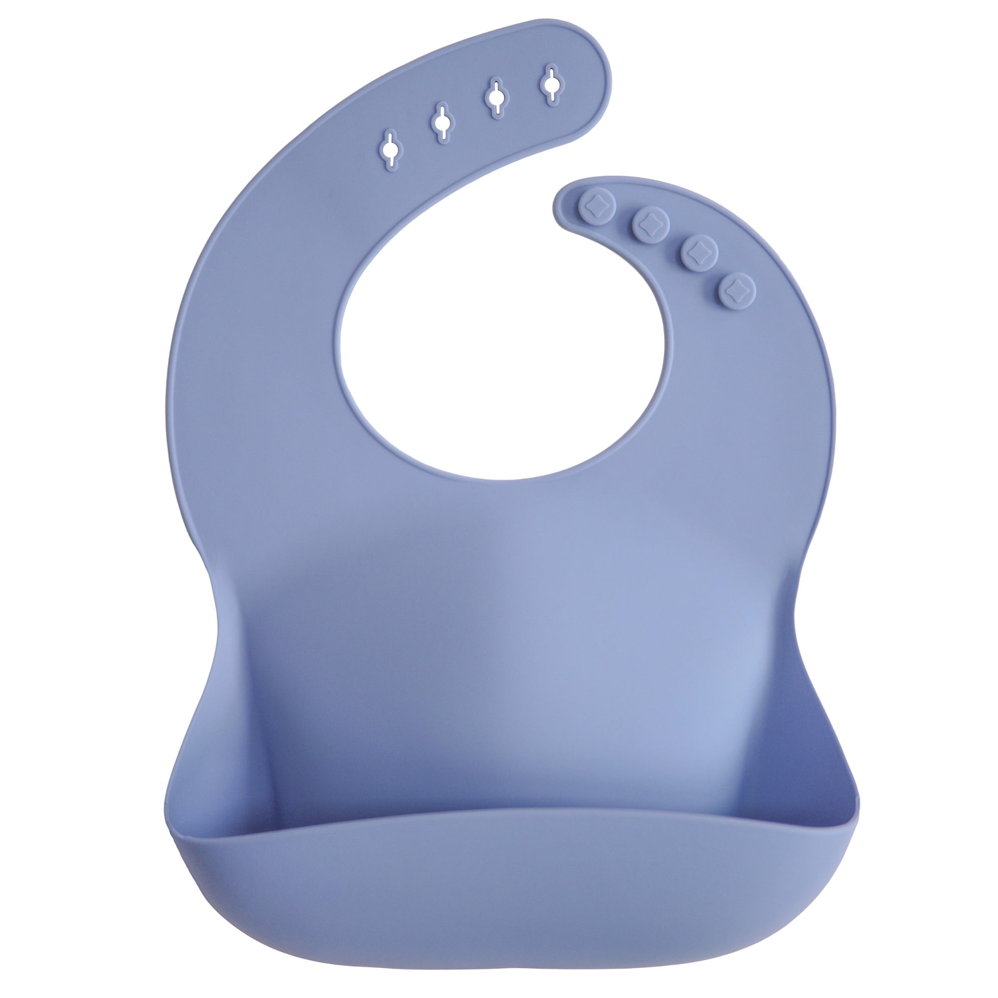 Mushie Kids New Born Silicone Bib Powder Blue | Feeding | GCC | New Born | New Born Boy (0M - 9M) Mushie Kids New Born Silicone Bib Powder Blue | Feeding | GCC | New Born | New Born Boy (0M - 9M)