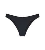 Product-only view of the Triumph Flex Smart Summer Black Brazilian bikini bottoms, showcasing the seamless edges and cheeky, flattering silhouette. Shop Online Today