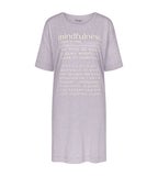 Product-only view of the Triumph light purple short sleeve nightdress, showing the relaxed fit and soft-touch jersey fabric. Order Online Today