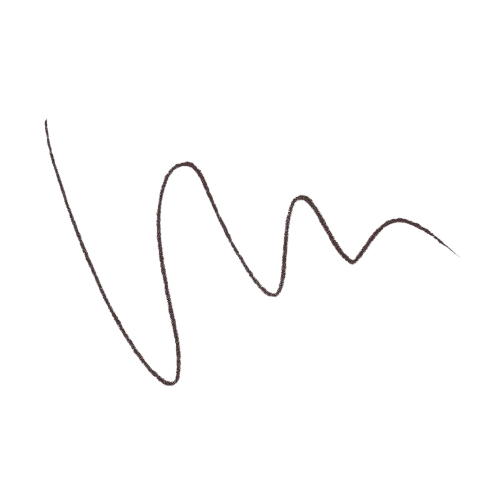 Dark brown wavy line swatch with a slightly textured, matte finish.