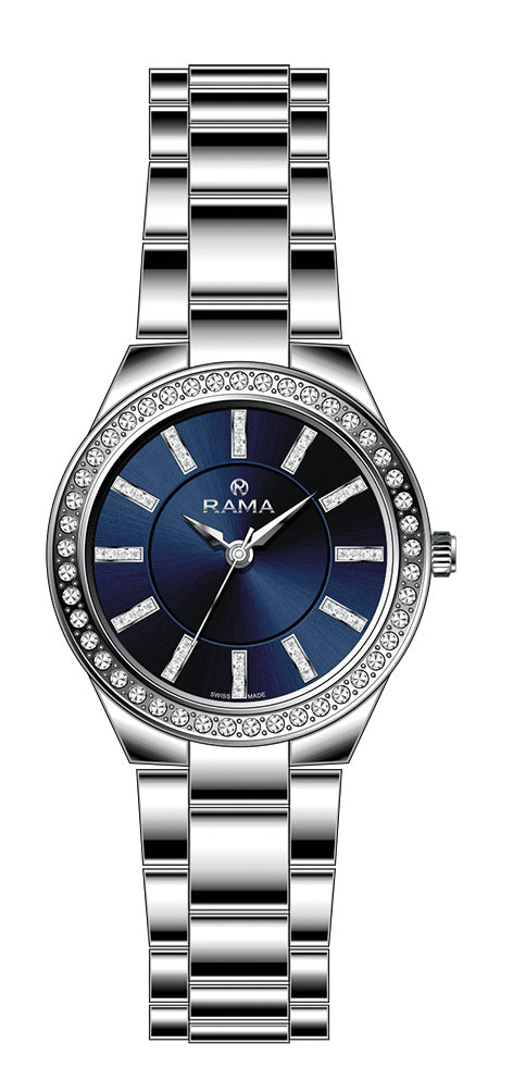 Rama Ladies Blue Dial Stainless Steel Quartz Watch | Fashion Watches | GCC | scat: Fashion Timepieces | Watch | Watches | Women | Womens | Womens Watches Rama Ladies Blue Dial Stainless Steel Quartz Watch | Fashion Watches | GCC | scat: Fashion Timepieces | Watch | Watches | Women | Womens | Womens Watches