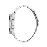 Just Cavalli Gents Dark Blue Dial Stainless Steel Silver Watch