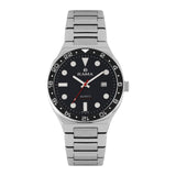Rama Gents Black Dial Stainless Steel Watch