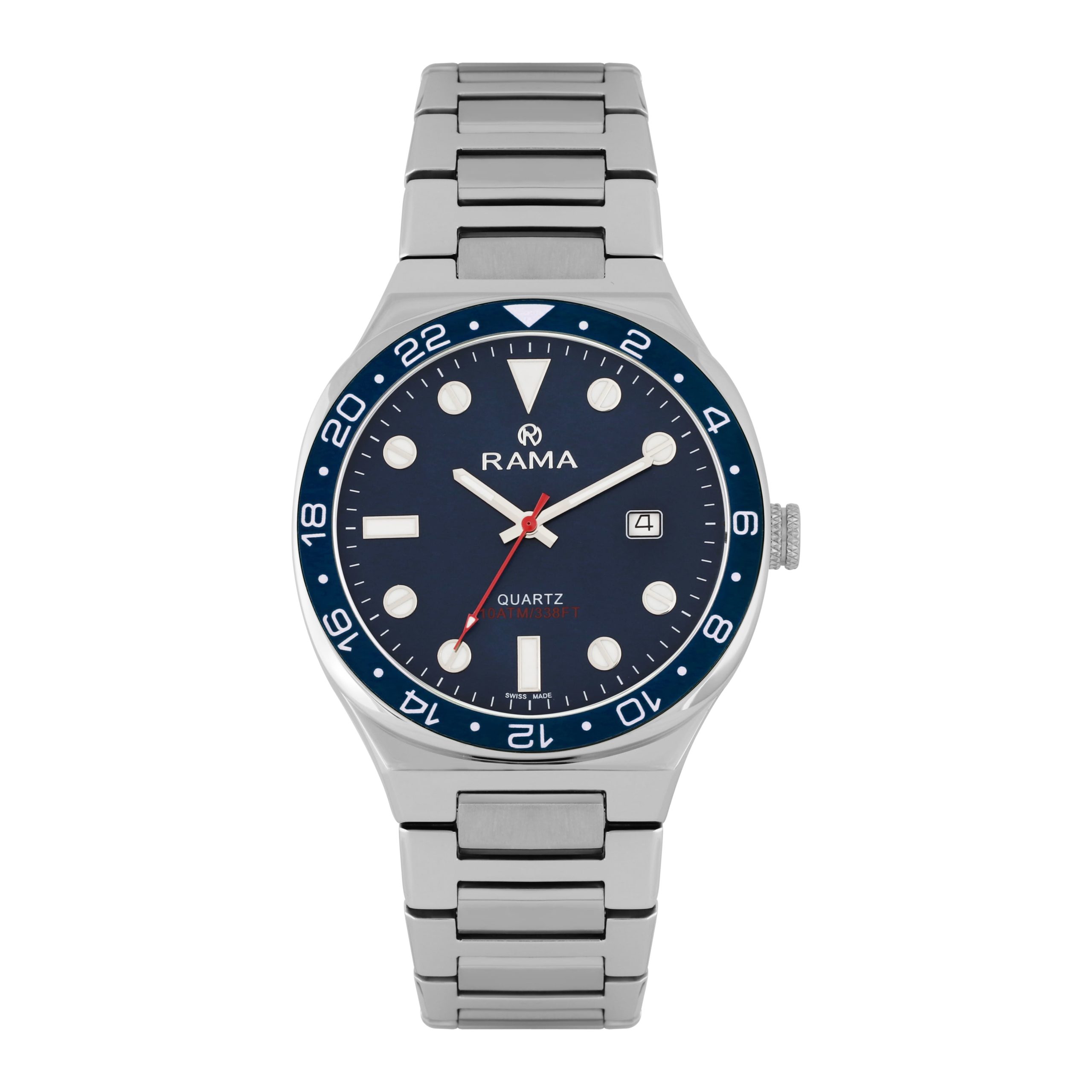 Rama Gents Blue Dial Stainless Steel Watch | Collection: Watches | Fashion Watches | GCC | Gift Box | Men | Men Eid26 | Mens | Mens Watches | scat: Fashion Timepieces | Watch | Watches | Who: For Him Rama Gents Blue Dial Stainless Steel Watch | Collection: Watches | Fashion Watches | GCC | Gift Box | Men | Men Eid26 | Mens | Mens Watches | scat: Fashion Timepieces | Watch | Watches | Who: For Him