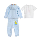Roberto Cavalli Kids Baby Boy's Blue & White Jogging Suit