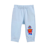 Roberto Cavalli Kids Baby Boy's Blue & White Jogging Suit