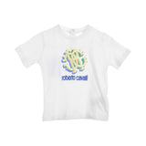 Roberto Cavalli Kids Baby Boy's  White & Grey Set T-Shirt & Bermuda
