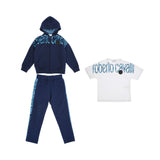 Roberto Cavalli Kids Boy's Jogging Suit Navy & White