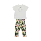 Roberto Cavalli Kids Baby Girl's Multicolor Set of T-Shirt & Legging