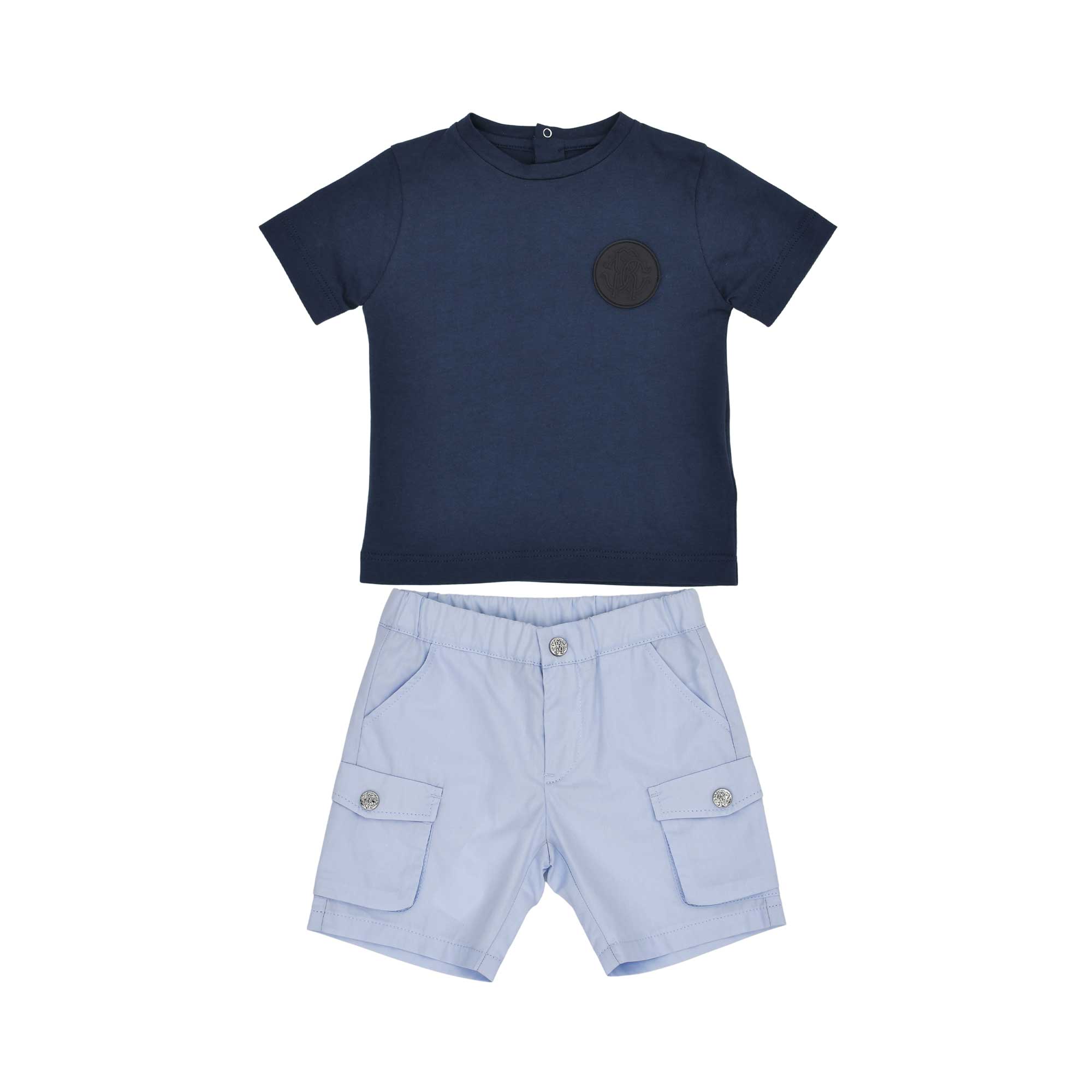 Roberto Cavalli Kids Baby Boy's Light Blue Set of T-Shirt & Bermuda | Baby | Baby Boy (9M - 36M) | Baby Boy Sets | Baby Collection | Baby Sets Roberto Cavalli Kids Baby Boy's Light Blue Set of T-Shirt & Bermuda | Baby | Baby Boy (9M - 36M) | Baby Boy Sets | Baby Collection | Baby Sets
