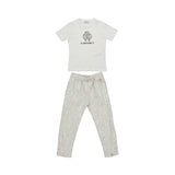 Roberto Cavalli Kids Boy's Ivory & White Set of T-Shirt & Legging