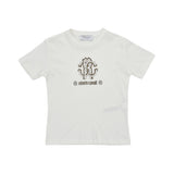 Roberto Cavalli Kids Boy's Ivory & White Set of T-Shirt & Legging