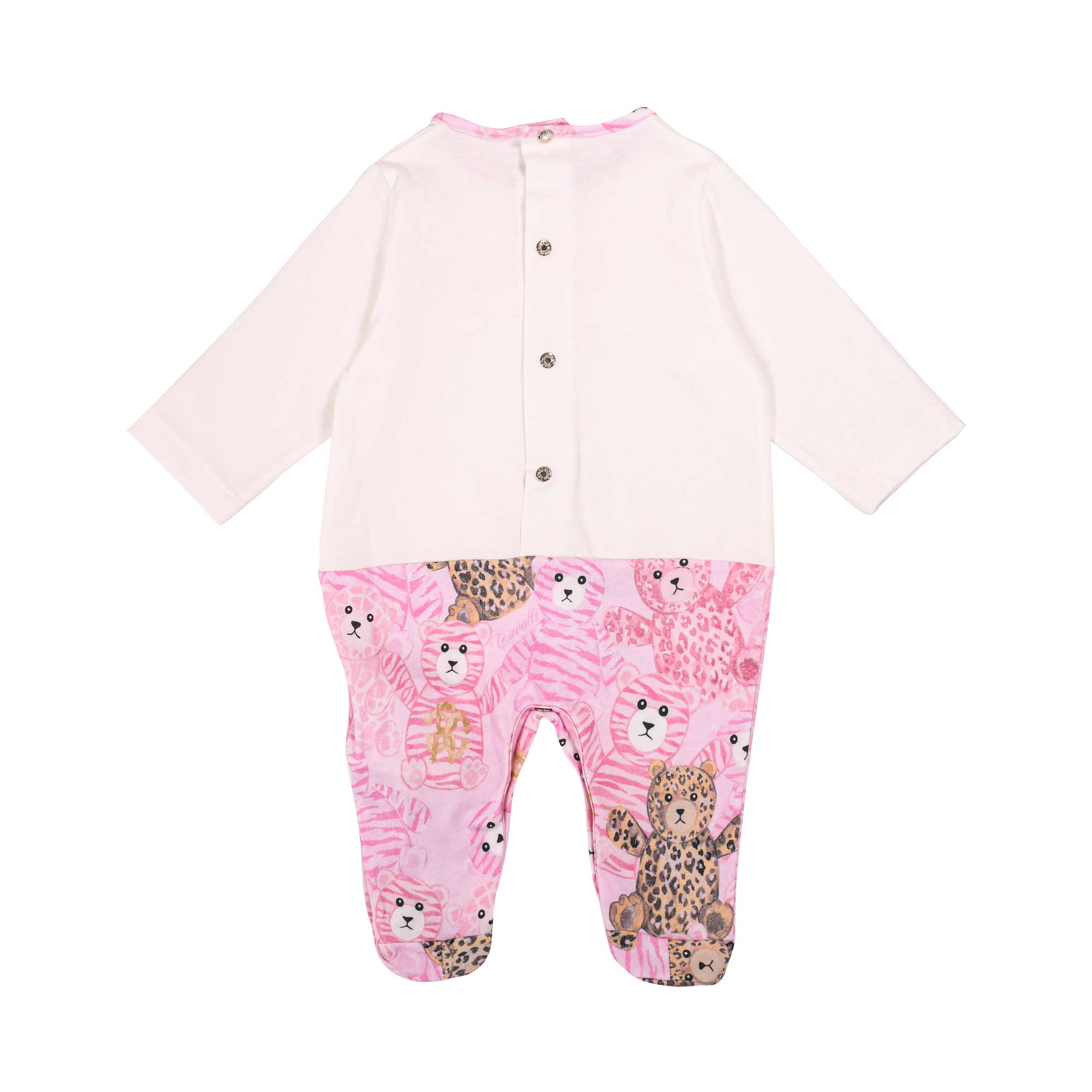 Roberto Cavalli Kids New Born Girl's Pink Sleepsuit Set | GCC | New Born | New Born Babysuits | New Born Girl (0M - 9M) | New Born Girl Babysuits | New Born Girl Sets | New Born Girl Sleepwear | New Born Sets | Set | Set Sleepsuit | Set Sleepsuit & Bib & Roberto Cavalli Kids New Born Girl's Pink Sleepsuit Set | GCC | New Born | New Born Babysuits | New Born Girl (0M - 9M) | New Born Girl Babysuits | New Born Girl Sets | New Born Girl Sleepwear | New Born Sets | Set | Set Sleepsuit | Set Sleepsuit & Bib &