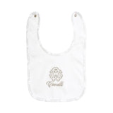 Roberto Cavalli Kids New Born White & Gold Sleepsuit Set