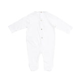 Roberto Cavalli Kids New Born White & Gold Sleepsuit Set