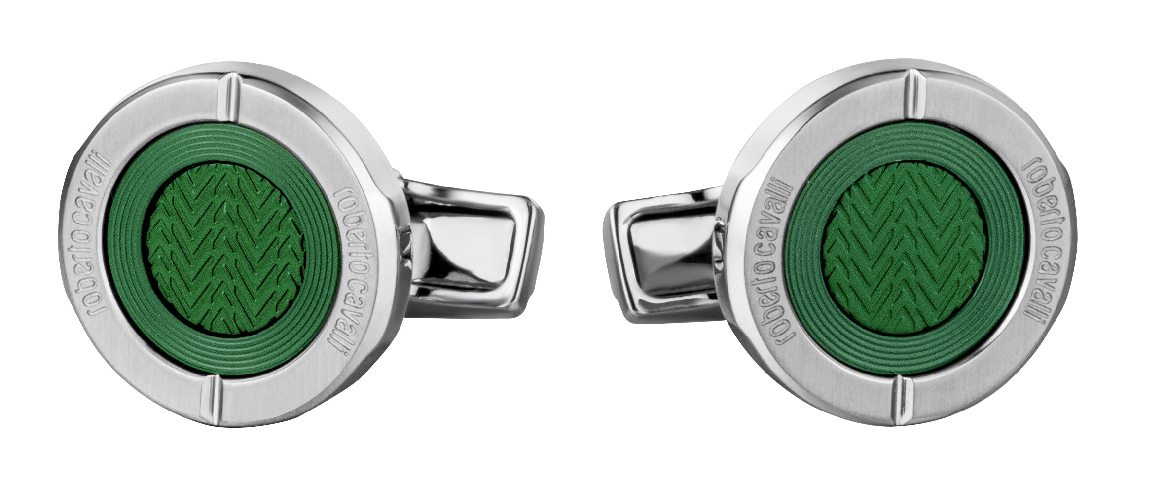 Roberto Cavalli Silver & Vibrant Green Cufflinks | All Accessories | Cufflink | Cufflinks | GCC | Men | Mens | Mf Accessories Roberto Cavalli Silver & Vibrant Green Cufflinks | All Accessories | Cufflink | Cufflinks | GCC | Men | Mens | Mf Accessories