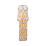 Raquel Diniz Women's Valerie Printed Chiffon Dress