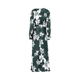 Raquel Diniz Women's Valerie Lily Over Green Long Dress