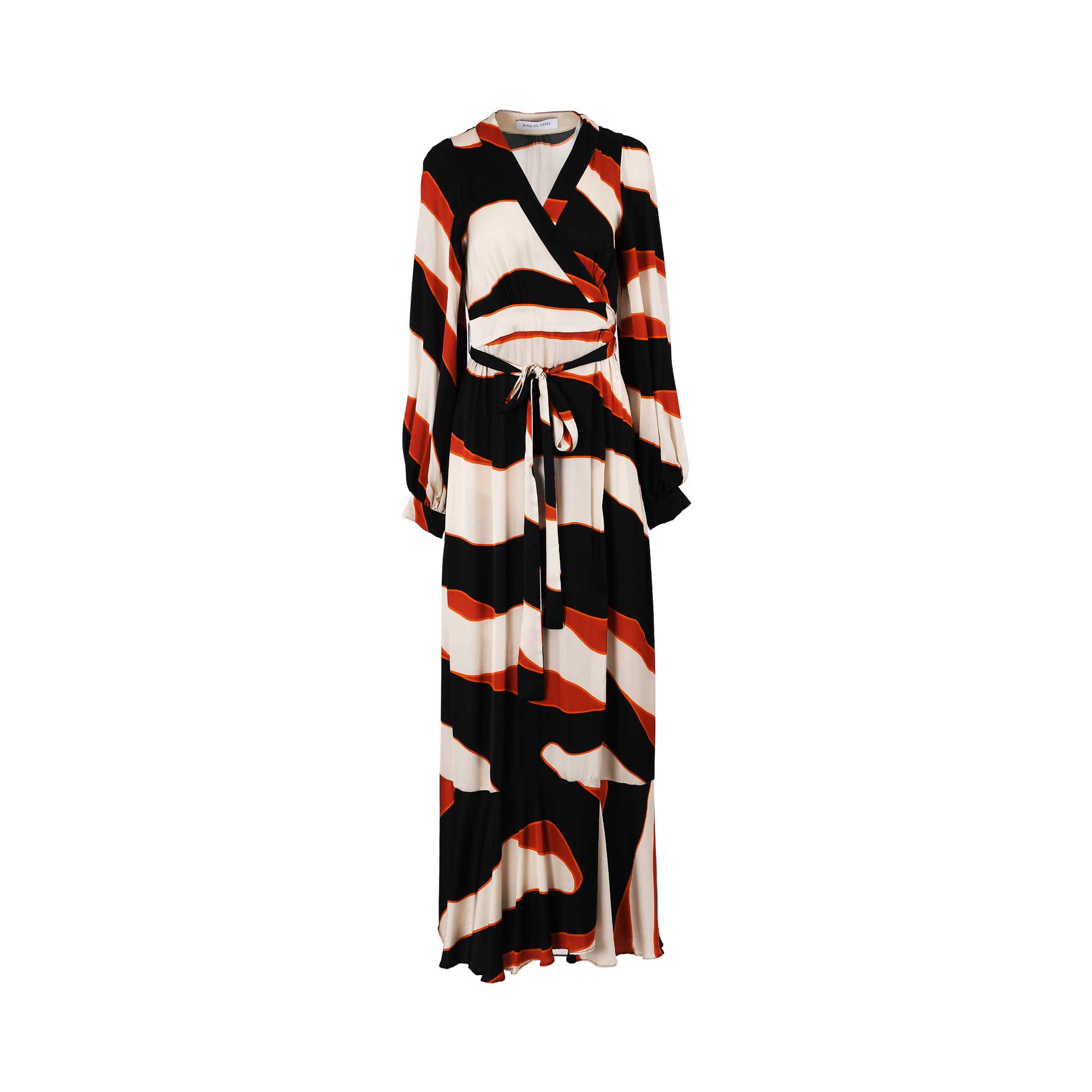 Raquel Diniz Women's Printed Wrap Dress | Clothing | departure-to-desk | GCC | new-season-2025 | Women | Women All Clothing | Women All Clothing Dresses | Women Dresses | Womens | Womens Fashion