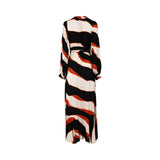 Raquel Diniz Women's Printed Wrap Dress