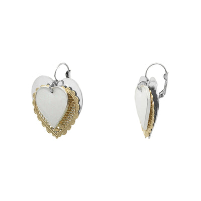 Reminiscence Women's Gold & Silver Earrings