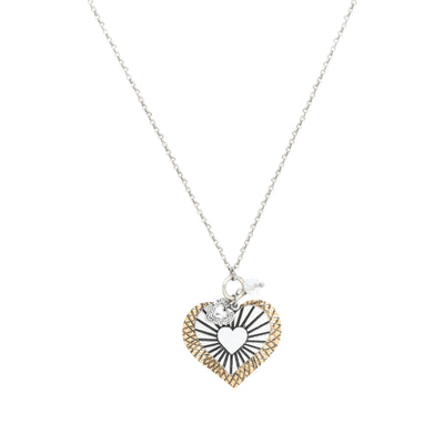 Reminiscence Women's Gold & Silver Necklace