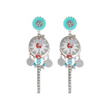 Reminiscence Women's Silver Earrings