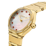 Cerruti 1881 Rendinara Ladies White MOP Gold Stainless Steel Watch