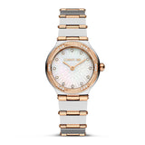 Cerruti 1881  Rendinara Ladies White MOP Dial Stainless Steel Rose Gold Bracelet Watch