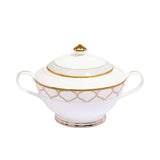 Richfine Mix Design Dinner Set Round Shape New Bone 98 pcs