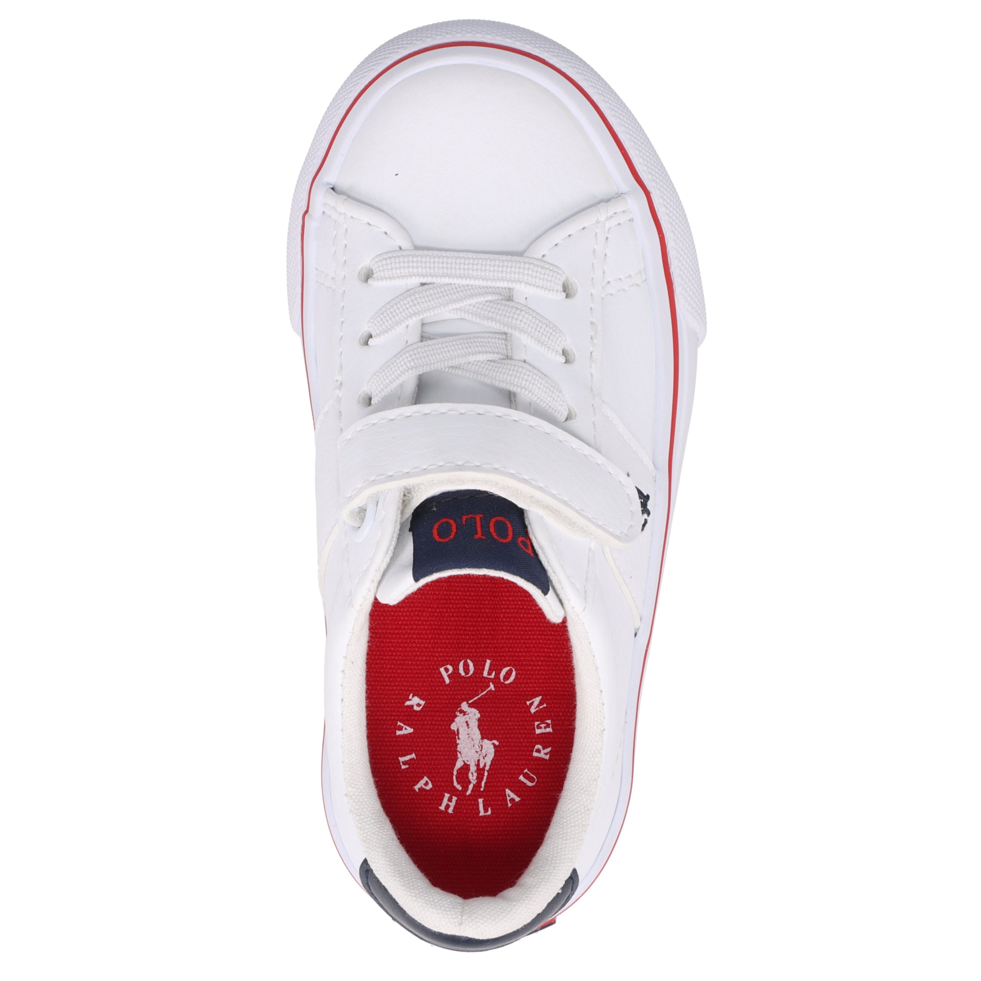 Polo Ralph Lauren Kids Baby Boy's White Sneaker | Baby | Baby Collection | Baby Girl | Footwear | GCC | Trainers Polo Ralph Lauren Kids Baby Boy's White Sneaker | Baby | Baby Collection | Baby Girl | Footwear | GCC | Trainers