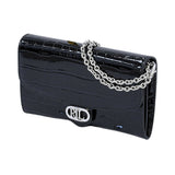 Polo Ralph Lauren Women's Leather Black Shoulder Bag