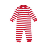 Polo Ralph Lauren Kids Babies Overall Chili Pepper White
