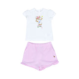 Polo Ralph Lauren Kids Baby Girl's Set of Top & Bermuda