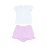 Polo Ralph Lauren Kids Baby Girl's Set of Top & Bermuda