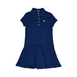 Polo Ralph Lauren Kids Girl's Navy Dress